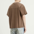 Won Hundred Men's Staff Boxy T-Shirt in Washed Carafe Brown