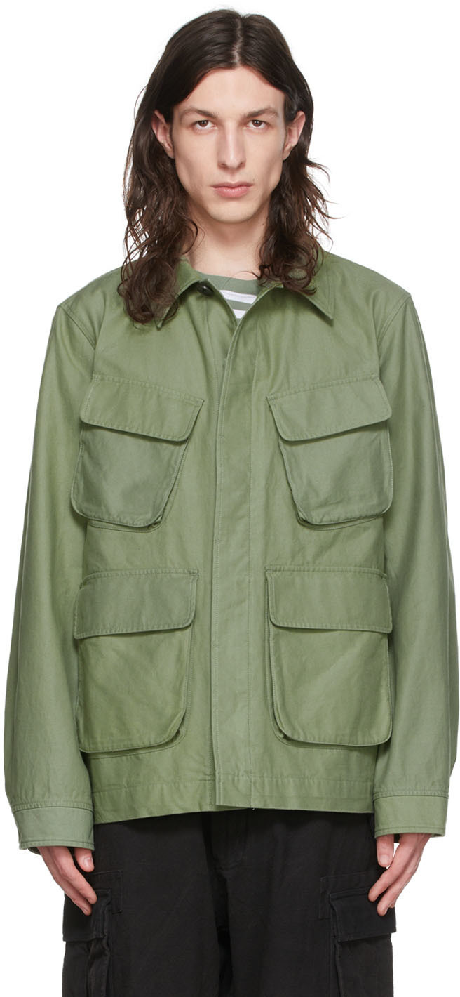 Wood Wood Green Ray Field Jacket Wood Wood