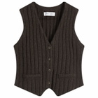 Samsøe Samsøe Women's Sanissa Knitted Vest in Turkish Coffee