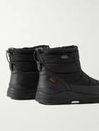 Suicoke - Bower-Evab Rubber-Trimmed Quilted Shell Boots - Black