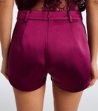 Retrofête Colton satin shorts