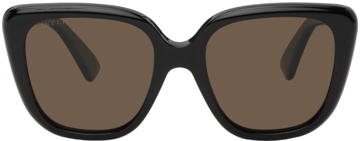 Photo: Gucci Black Square Sunglasses