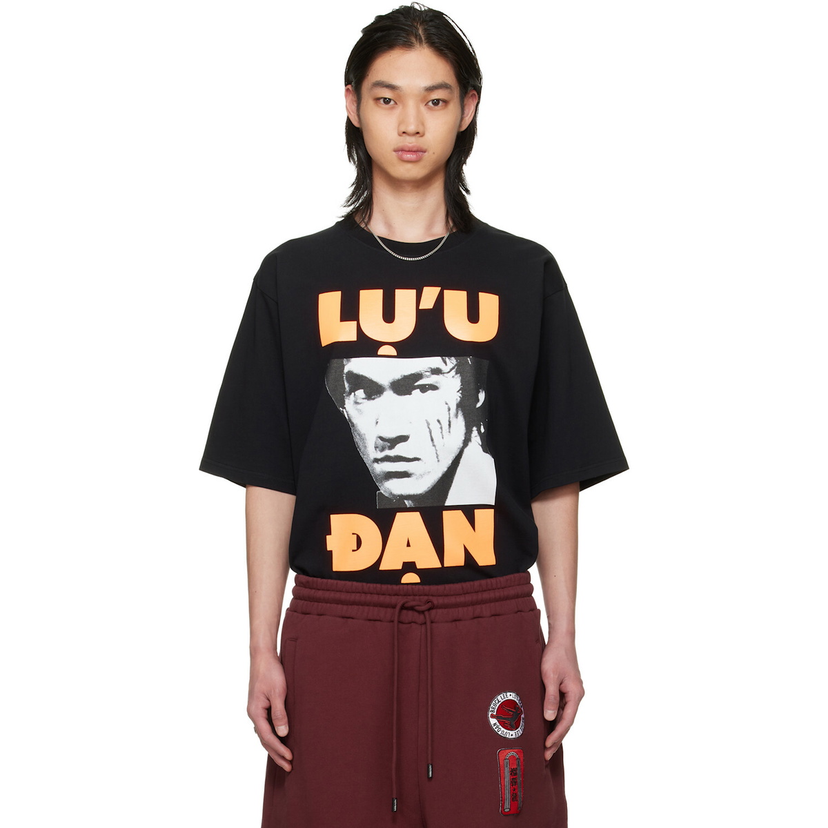 LU'U DAN BRUCE LEE x LỰU ĐẠN Black Concert T-shirt