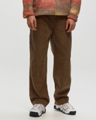 Patta Canvas Painter Pants Brown - Mens - Casual Pants