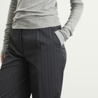 mfpen Women's Primary Trousers in Wide Grey Double Stripe