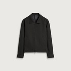 mfpen Men's Stripe Mail Jacket in Brown Melange Stripe