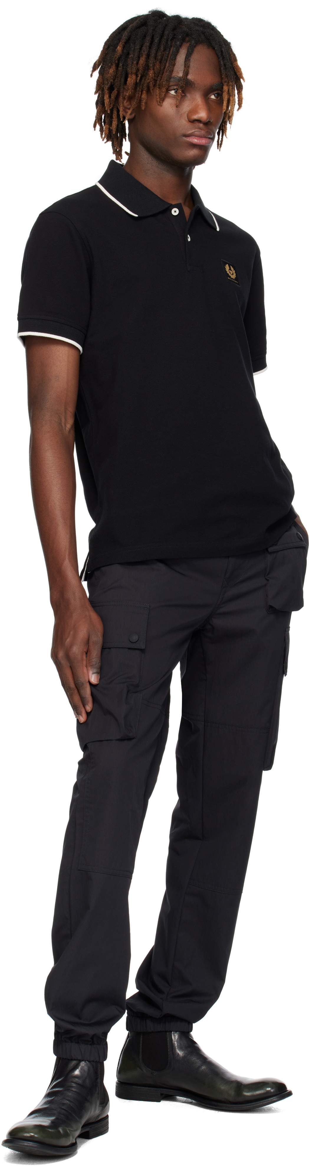 Belstaff Black Tipped Polo