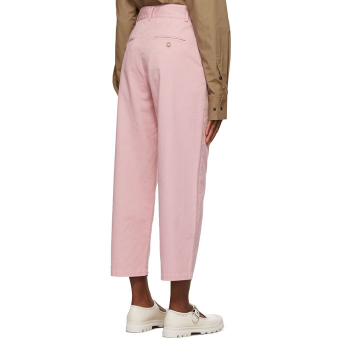 Rika Studios Purple Warhol Cotton Chinos
