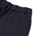 Loro Piana - Slim-Fit Virgin Wool-Blend Trousers - Blue