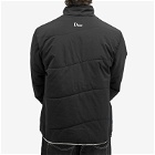 Dime Men's Trail Half Zip Jacket in Black