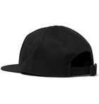 Off-White - Logo-Embroidered Cotton-Twill Baseball Cap - Black