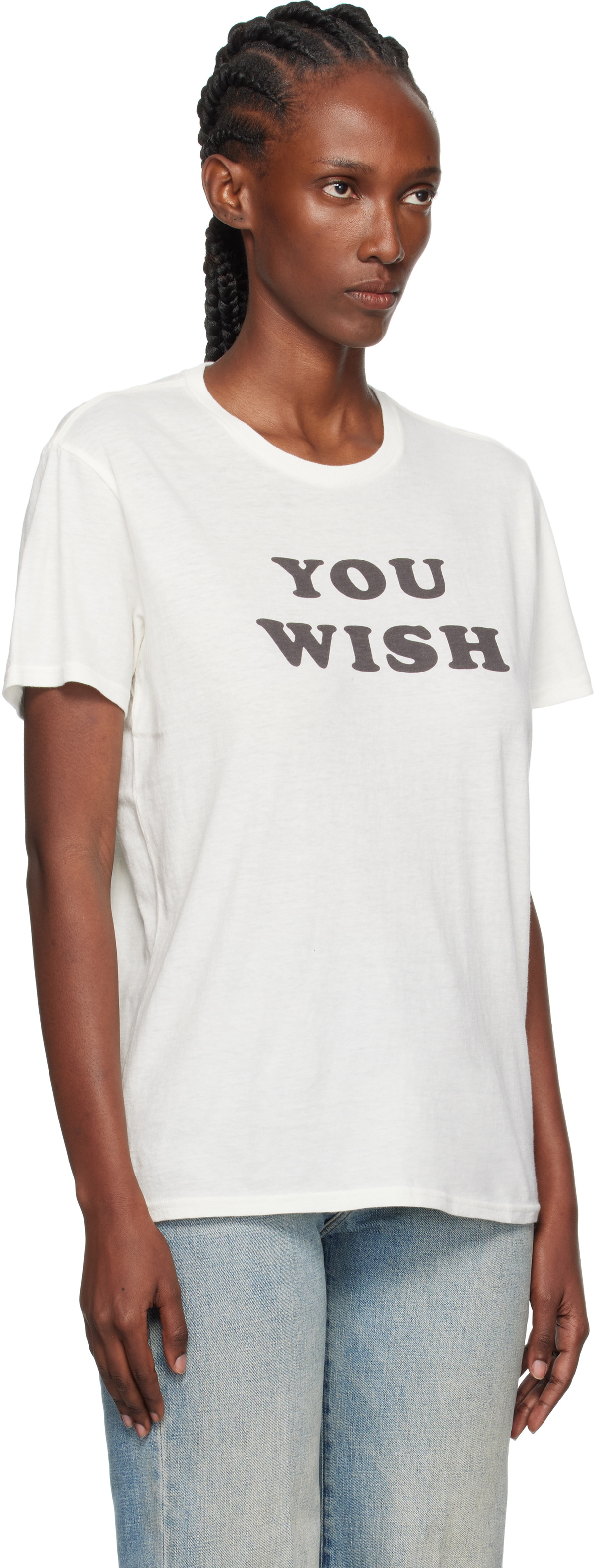 R13 Off-White 'You Wish' Boy T-shirt