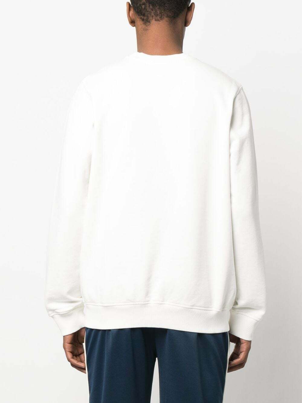 Casablanca Men White Cotton Sweatshirt