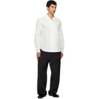 Jil Sander Off-White Camp Collar Shirt