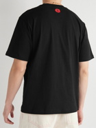 ICECREAM - Running Dog Cotton-Jersey T-Shirt - Black