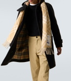Burberry Hooded wool twill coat