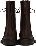 Legres Brown Combat Boots