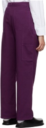 6397 Purple Workwear Trousers