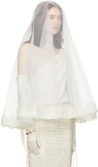 Conner Ives SSENSE Exclusive White Veil