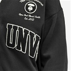Men's AAPE College Cardigan in Black