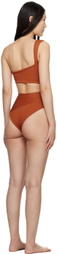 Haight Orange IU One-Piece Swimsuit