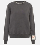 Golden Goose - Embellished cotton sweatshirt