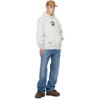 AAPE by A Bathing Ape Gray 'AAPER' Hoodie