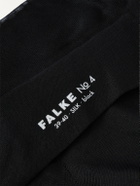 Falke - Set of Two Silk-Blend Socks - Black