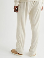 Les Tien - Lounge Slim-Fit Garment-Dyed Cotton-Jersey Sweatpants - Neutrals