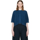 YMC Blue Kwai Cardigan