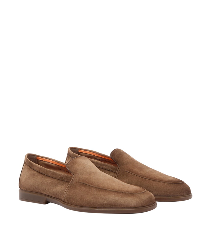 Photo: Santoni Suede loafers