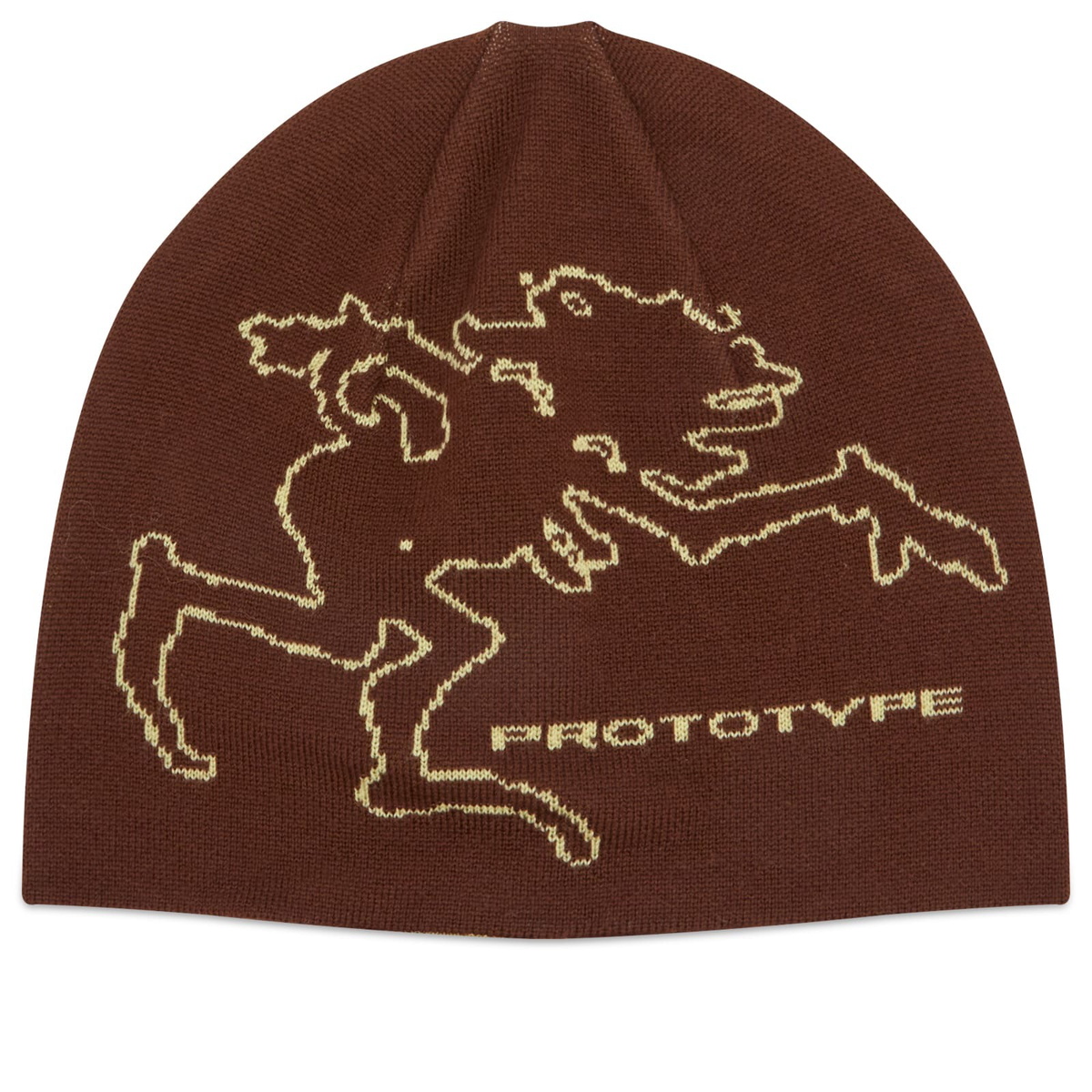 KA_YO_Prototype Men's Toque Beanie in Mole 