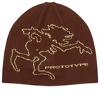 KA_YO_Prototype Men's Toque Beanie in Mole 
