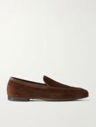 John Lobb - Tyne II Suede Loafers - Brown
