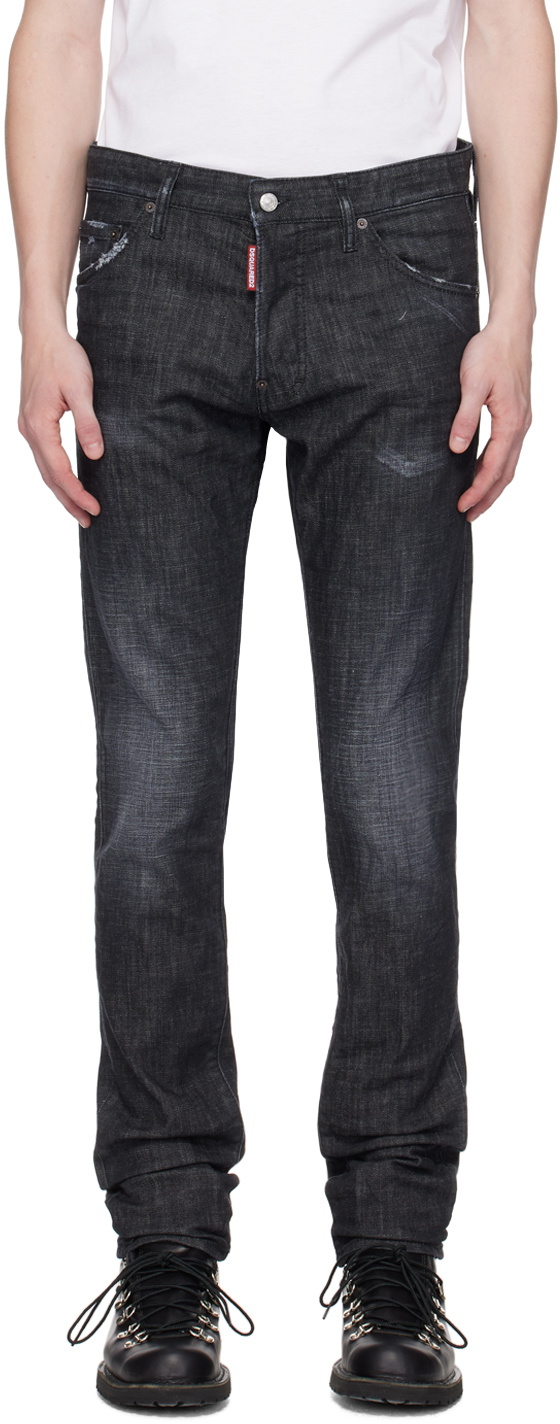 Dsquared2 Black Cool Guy Jeans Dsquared2