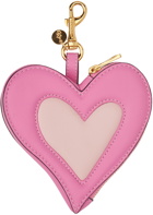 JW Anderson Pink Heart Coin Pouch