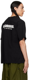 Neighborhood Black Graphic T-Shirt