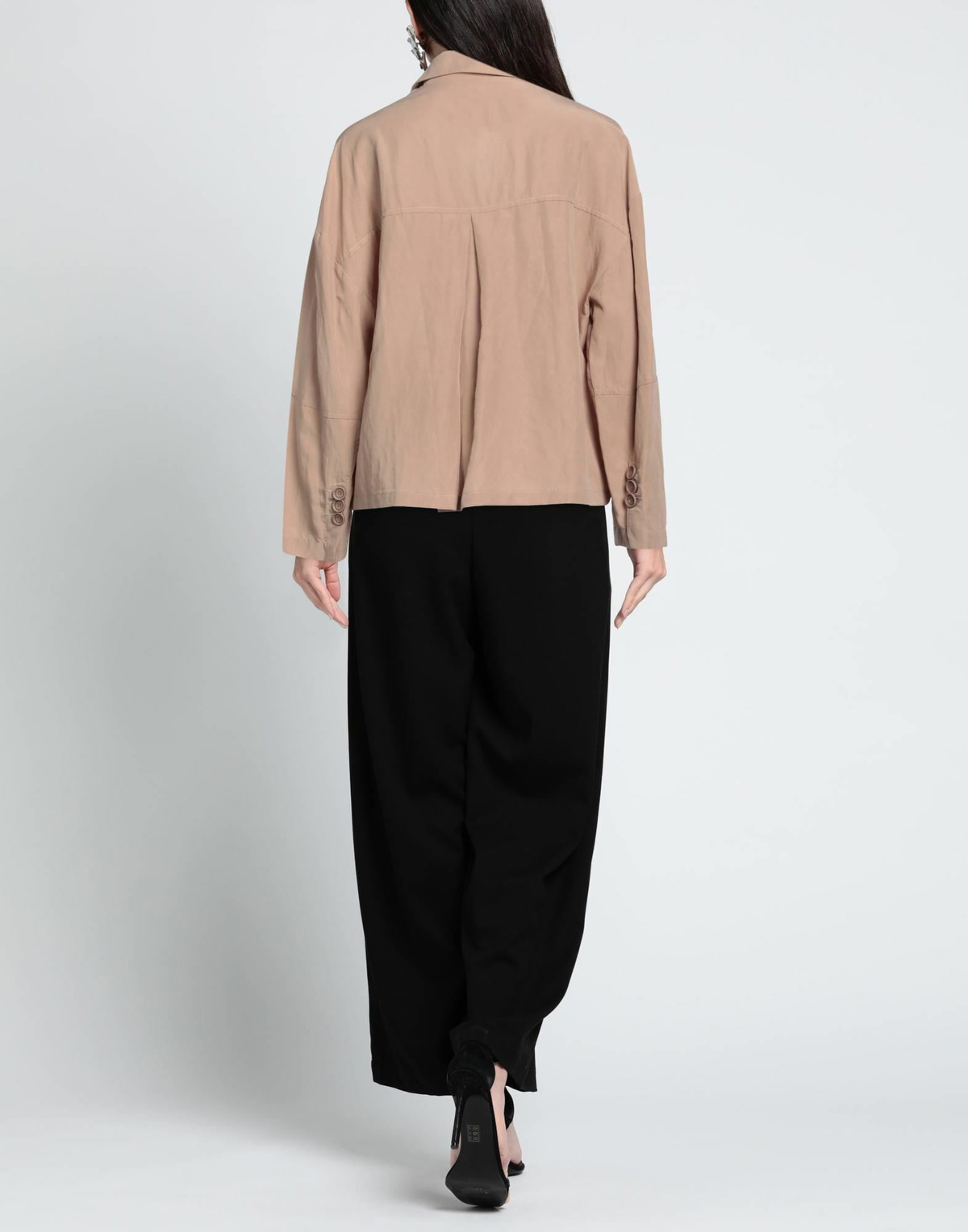Manila Grace Womens Blazer Light brown