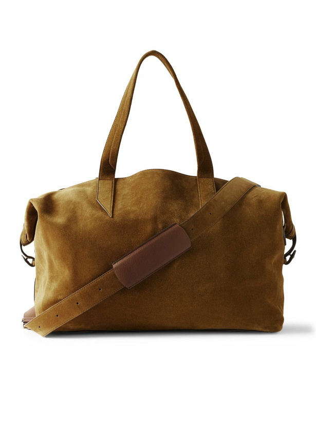 Photo: Métier - Nomad Suede Weekend Bag