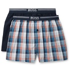 Hugo Boss - Two-Pack Cotton Boxer Shorts - Multi
