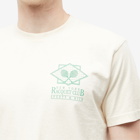 Sporty & Rich Men's NY Racquet Club T-Shirt in Cream/Verde