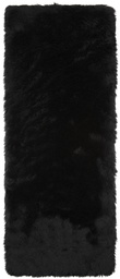 Stand Studio Black Jayla Faux-Fur Scarf