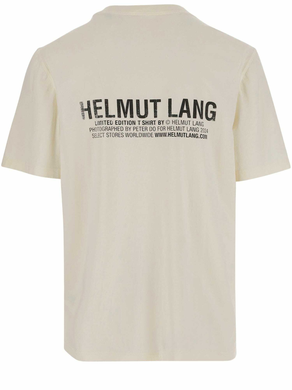 Helmut Lang Cotton Postcard T-shirt With Print Helmut Lang