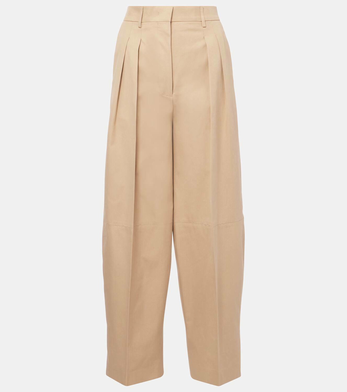 Altuzarra Dash high-rise cotton wide-leg pants