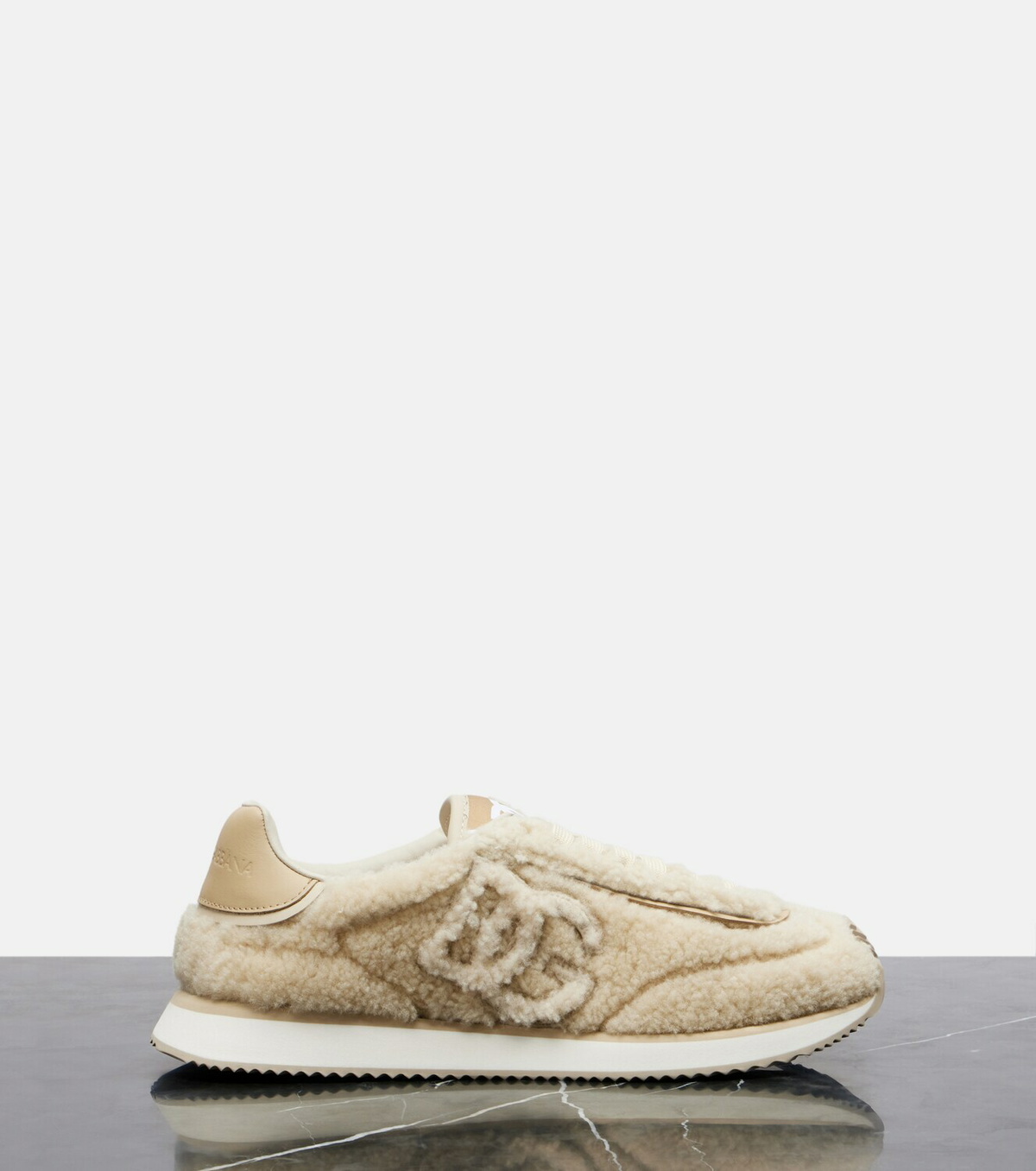 Dolce&Gabbana DG Cushion shearling sneakers