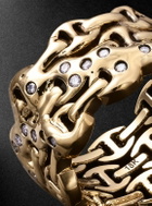 HOORSENBUHS - Sacred Melted Series 18-Karat Gold Diamond Ring - Gold
