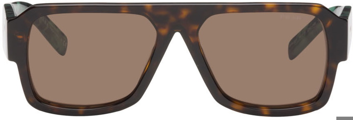Photo: Prada Eyewear Tortoiseshell Square Sunglasses