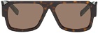 Prada Eyewear Tortoiseshell Square Sunglasses