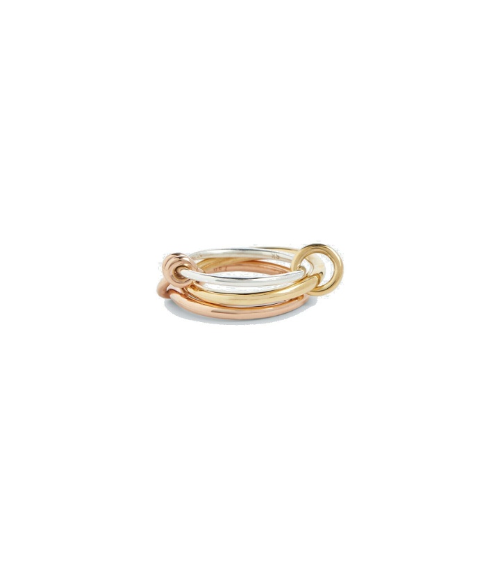 Photo: Spinelli Kilcollin - Raneth 18kt gold, rose gold, and sterling silver ring