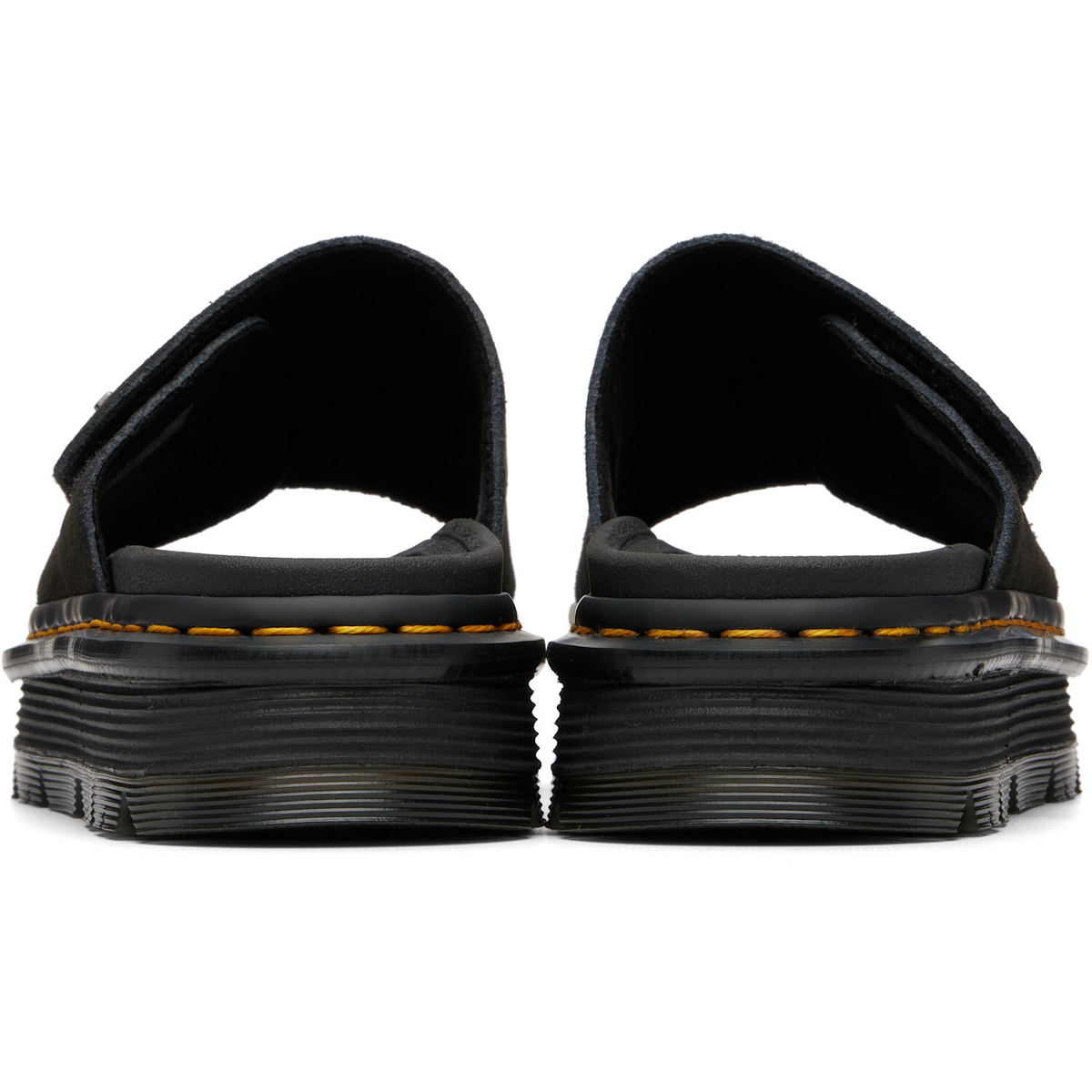 Dr. Martens Black Zebzag Sandals